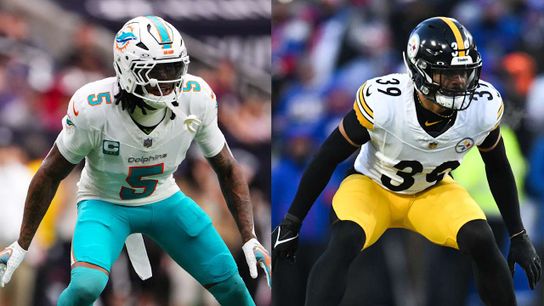 Jalen Ramsey (left) and Minkah Fitzpatrick (right). Jalen Ramsey (left) and Minkah Fitzpatrick (right).