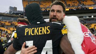 Florio: Steelers' George Pickens Sent A Clear Message To Patrick Mahomes And The Chiefs: "Come Get Me" (Steelers News). Photo by AP Newsroom