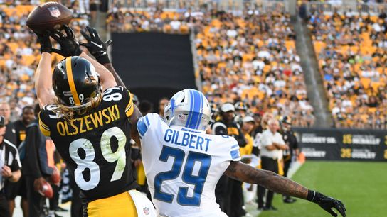 Steelers Gunner Olszewski and Mark Gilbert Steelers Gunner Olszewski and Mark Gilbert