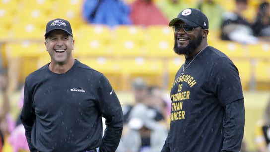 Steelers Mike Tomlin and John Harbaugh