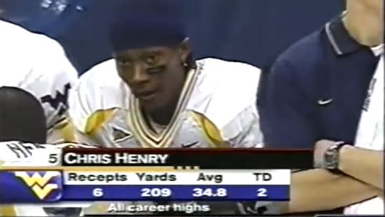 Steelers' Chris Henry Steelers' Chris Henry