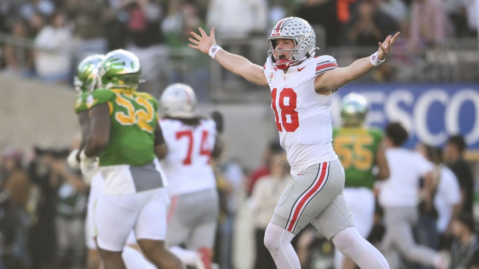 "Will Isn't Giving Me Any Tips": Steelers' Will Howard Refusing To Help Carnell Tate For 1 Massive Reason (Steelers News). Photo by Kyusung Gong / AP Photo