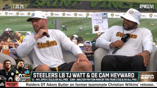 Steelers' TJ Watt Reveals Tense Frustration Surrounding Aaron Rodgers: "He Talks A Lot Of Smack" (Steelers News). Photo by Youtube / The Pat McAfee Show