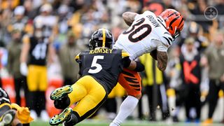 Steelers' Jalen Ramsey Could Face Significant League Discipline After Big Win Against Cincinnati Bengals (Steelers News). Photo by Karl Roser / Pittsburgh Steelers