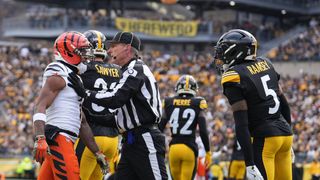 Mike Tomlin Completely Absolves Steelers' Jalen Ramsey Of Any Blame After Disgusting Act From Ja'Marr Chase: "Do What Comes Natural" (Steelers News). Photo by AP Photo