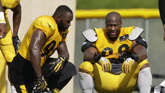 Steelers James Harrison And Vince Williams