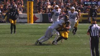 Steelers' Pat Freiermuth Made A Shocking Decision To Vouch For Chargers' Derwin James: "Didn't Think It Was A Dirty Hit" (Steelers News). Photo by CBS on NFL