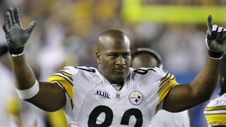 Steelers Great James Harrison Wishes He Tried Harder To Make "The Most Grotesque Hit The NFL Has Seen" (Steelers News). Photo by Chris O’Meara / Associated Press