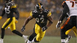 Steelers' Former LB James Harrison Offers Ruthless Warning Ahead Of Bout With Chad Ochocinco (Steelers News). Photo by Scott Boehm / AP Photo