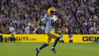 Steelers' Best And Most Realistic Quarterback Options To Draft In 2024 (Steelers News). Photo by Reagan Cotten / LSU Reveille