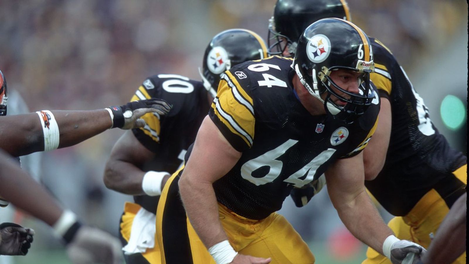 Steelers' Offensive Line Behind Jeff Hartings Embarrassed Defenses ...