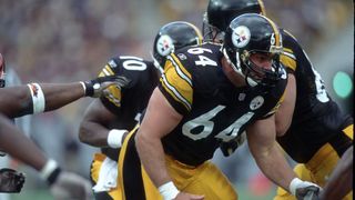 Steelers' Offensive Line Behind Jeff Hartings Embarrassed Defenses Before The Snap: "We Did Shout Out The Play" (Steelers News). Photo by George Gojkovich / Getty Images