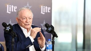 Steelers Coaxed Cowboys' Jerry Jones Into Bidding War With Himself (Steelers News). Photo by Tim Heitman / Imagn Images