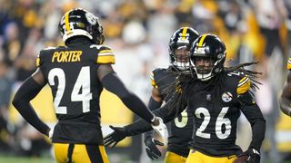 Steelers' Extremely Important 2025 Offseason Involves A Cornerback Position Still In Flux Opposite Of Joey Porter Jr. (Steelers News). Photo by Gene J. Puskar / AP Photo