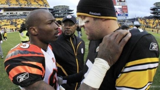 Steelers' Chad Johnson Ben Roethlisberger