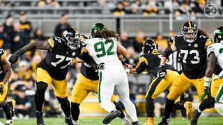 Steelers' Broderick Jones Earns Horrifying Tim Tebow Comparison: "Worst Reps Of Any Tackle" (Steelers News). Photo by Alysa Rubin / Pittsburgh Steelers