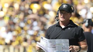 Jon Gruden Recalls Getting Absolutely Chewed Out By Steelers' Chris Boswell In The Middle Of A Game (Steelers News). Photo by Charles LeClaire / Imagn Images