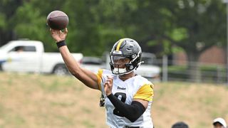 Steelers' Justin Fields Provides An Advantage For Pittsburgh's Defense In 2024 (Steelers News). Photo by Sebastian Foltz / Post Gazette