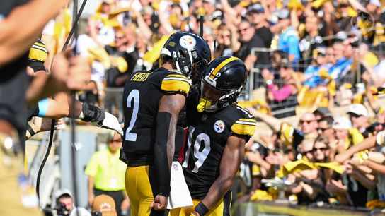 Steelers' Justin Fields Calvin Austin III