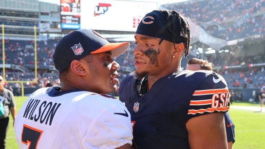 Steelers' Russell Wilson and Justin Fields