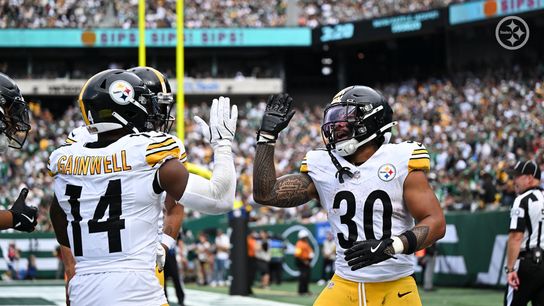 Steelers' Jaylen Warren Steelers' Jaylen Warren