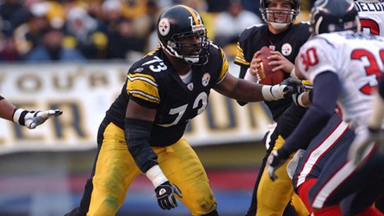 Steelers former offensive lineman, Kendall Simmons Steelers former offensive lineman, Kendall Simmons