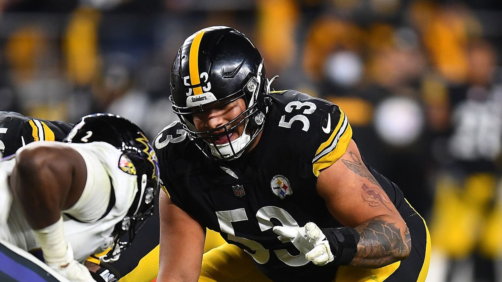 Kendrick Green Training with Maurkice Pouncey