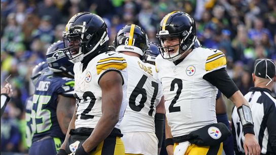 Steelers Mason Rudolph and Najee Harris