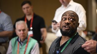 Steelers Must Feel Threatened As Multiple Teams Will Be Looking To Jump Pittsburgh In 2025 NFL Draft (Steelers News). Photo by AP Photo