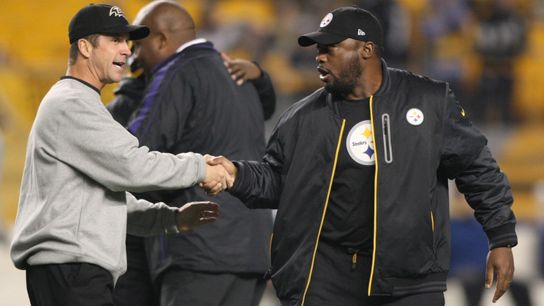 Steelers' Mike Tomlin John Harbaugh