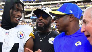 Steelers' Week 1 Opponent Raheem Morris Detailed How He Used To Act Like Mike Tomlin (Steelers News). Photo by Athlon Sports