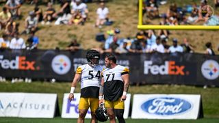 Steelers' Nate Herbig Is Seriously Fighting For Center Job As He Fends Off Rookie Zach Frazier (Steelers News). Photo by Karl Roser / Pittsburgh Steelers