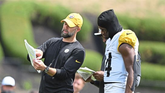 Steelers' George Pickens and Zach Azzanni