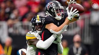 Steelers' Joey Porter Jr. Delivers Savage Message To Falcons' Drake London After Dominating Performance (Steelers News). Photo by Kyle Hess / Pittsburgh Steelers