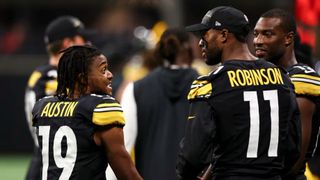 Steelers Insider Says Unreliable Third Receiving Option Guarantees Pittsburgh Is Searching For Help In 2024 Offseason  (Steelers News). Photo by Kevin Sabitus / Getty Images