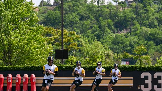 Steelers' Aaron Rodgers, Will Howard, Mason Rudolph, Drew Allar