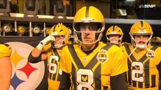 Steelers Rookie Minicamp Reveals Ugly Quarterback Truth For Aaron Rodgers And Mason Rudolph (Steelers News). Photo by Sunday Night Football 