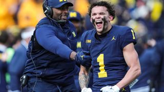 Steelers Named Perfect Day 2 Fit For Speedy Michigan Wide Receiver Roman Wilson (Steelers News). Photo by WFRXTV