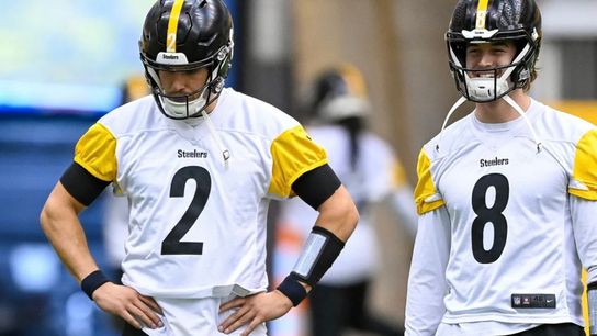 Steelers Kenny Pickett and Mason Rudolph