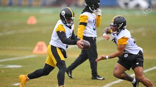 Steelers' Mike Tomlin Reveals What Made Russell Wilson Irresistible After Leaving The Broncos (Steelers News). Photo by Karl Roser / Pittsburgh Steelers