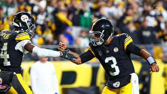 Steelers' Russell Wilson George Pickens