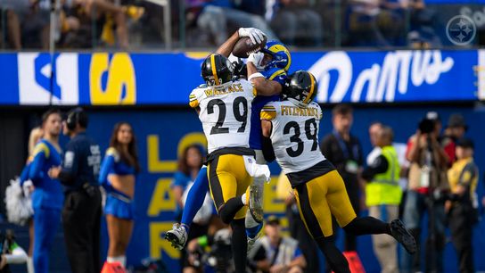 Steelers' Levi Wallace and Minkah FItzpatrick Steelers' Levi Wallace and Minkah FItzpatrick