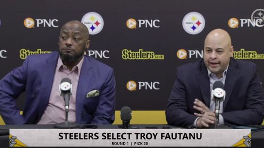 Steelers Mike Tomlin and Omar Khan