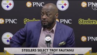 Steelers' Mike Tomlin And Omar Khan Were Absolutely Clear "We Weren't Moving Off Troy [Fautanu]" (Steelers News). Photo by YouTube / Pittsburgh Steelers