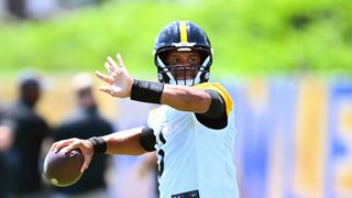 Steelers Brass Extremely Happy With Russell Wilson: "They've Been Impressed...They're Really Bullish On Him" (Steelers News). Photo by Joe Sargent / Getty Images