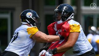 Steelers' Alex Highsmith Claims Offensive Line Is Impressive So Far, Showing "Steady Growth" (Steelers News). Photo by Steelers.com