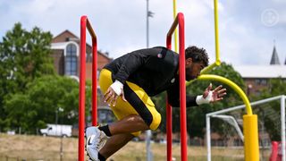 Steelers' Cameron Heyward Has Impressive Start To Camp: "Looks As Good As Ever" While Awaiting Extension (Steelers News). Photo by Steelers.com