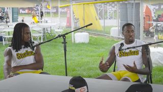 Steelers' Joey Porter Jr. Said Mike Tomlin Played It So Cool That Being Drafted By Pittsburgh Was Shocking (Steelers News). Photo by Not Just Football with Cam Heyward