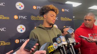 Steelers' Justin Fields Blames Only Himself For Big Possibly Of Russell Wilson Starting Against Jets (Steelers News). Photo by Mike DeFabo / X