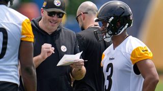 Steelers’ Russell Wilson Blessed To Be Coached By Arthur Smith (Steelers News). Photo by AP Photo / Gene J. Puskar